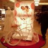 Macy's White Bike Valentine Display Oddly Familiar
